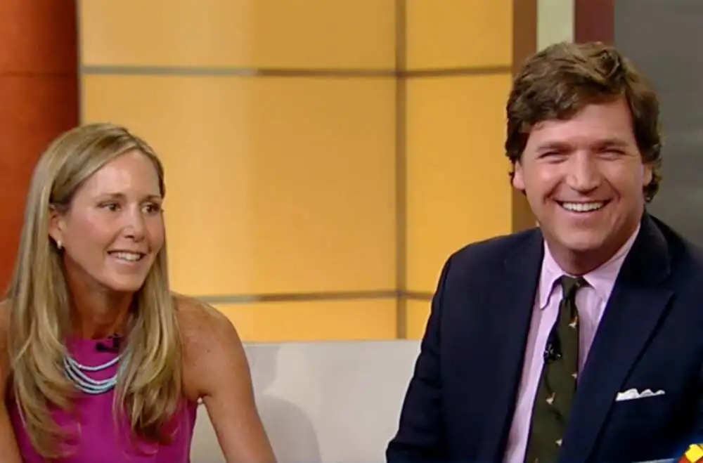 Tucker Carlson wife heiress net worth