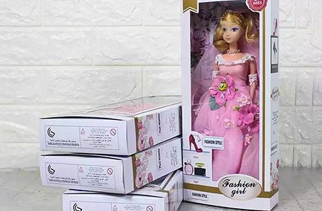 High-Quality Custom Barbie Doll Boxes for Retail